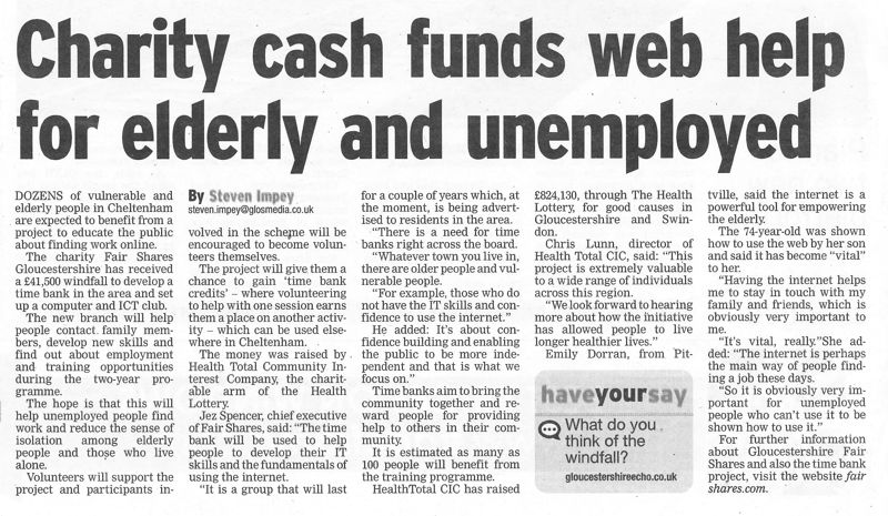 newspaper - cheltenham