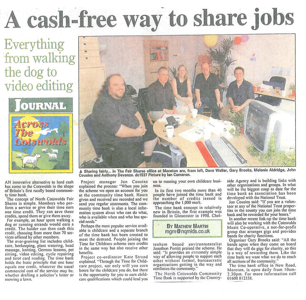 press art cotswolds funding