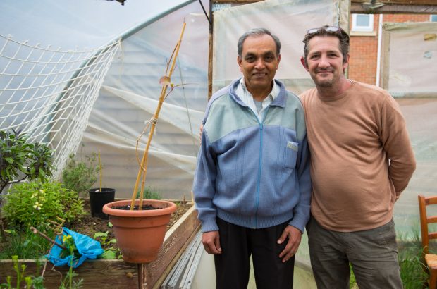 Mr. Patel and Rob & Jambo Plant