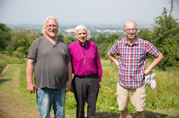 Bishop, Mark, Alan on Robinswood Hill